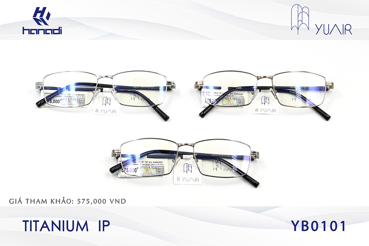 GỌNG TITANIUM YUAIR YB0101
