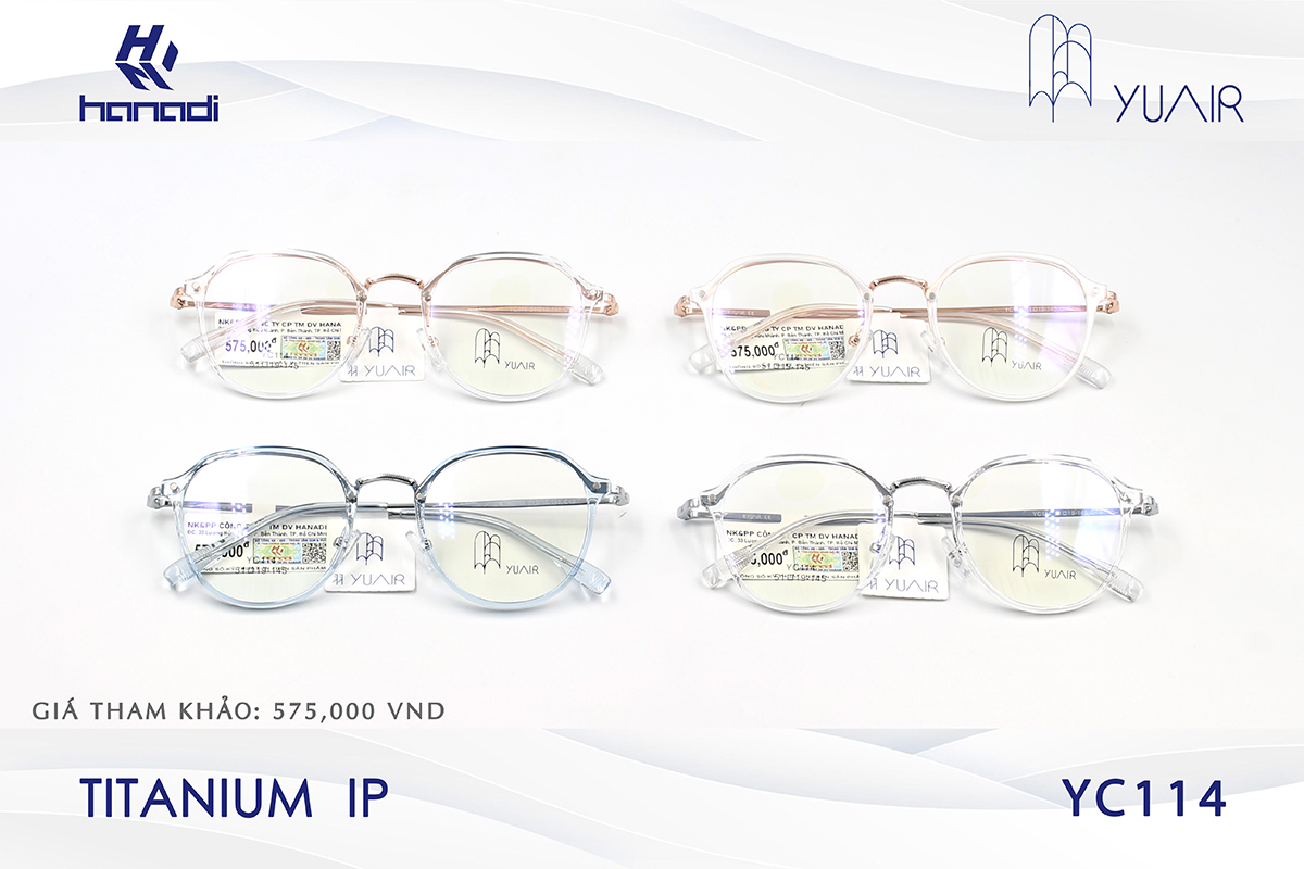 GỌNG TITANIUM YUAIR YC114