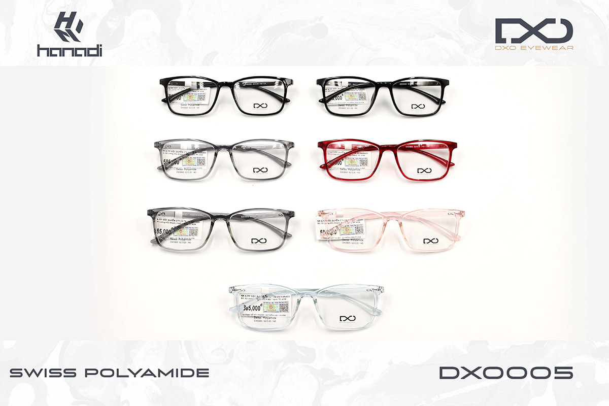 GỌNG SWISS POLYAMIDE DXO005