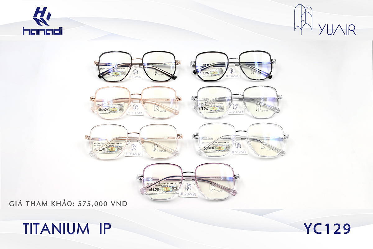 GỌNG TITANIUM YUAIR YC129