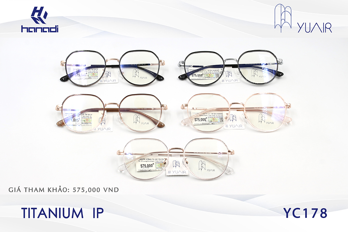GỌNG TITANIUM YUAIR YC178