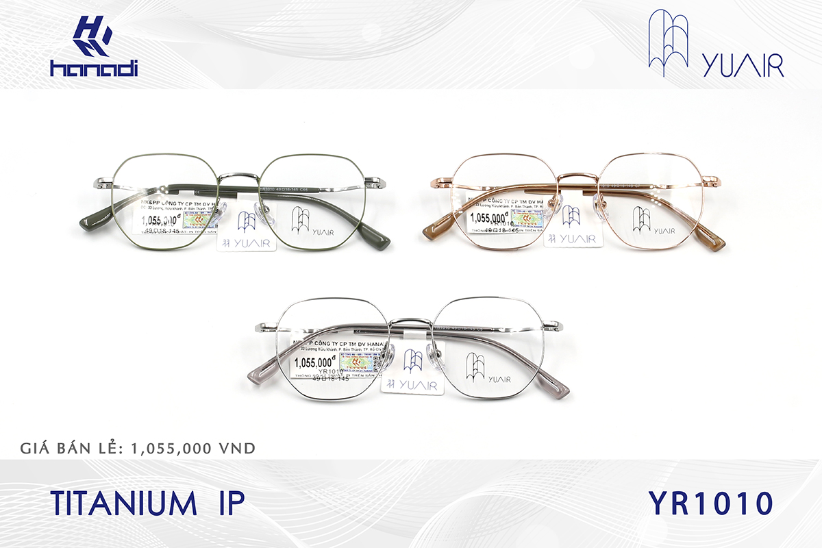 GỌNG TITANIUM YUAIR YR1010
