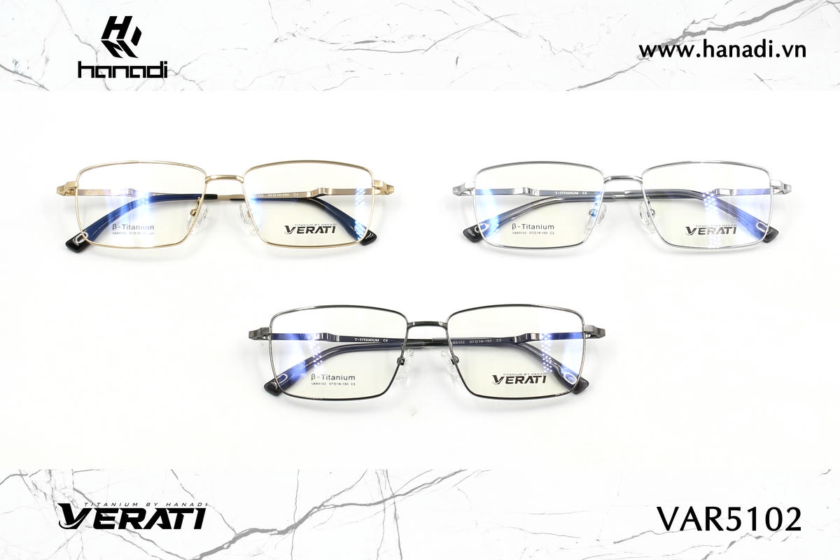 GỌNG TITANIUM VERATI VAR5102