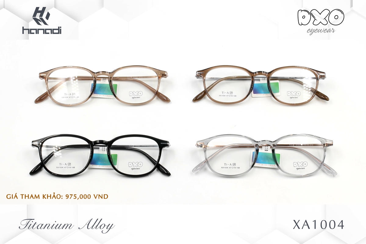 GỌNG TITANIUM ALLOY DXO XA1004