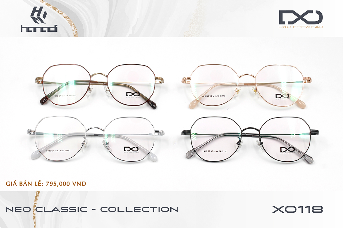 GỌNG TITANIUM DXO XO118