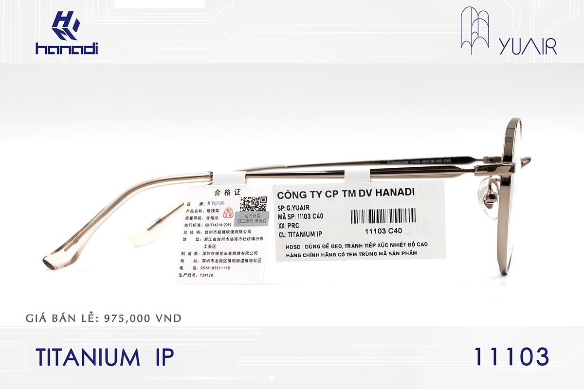 GỌNG TITANIUM YUAIR 11103
