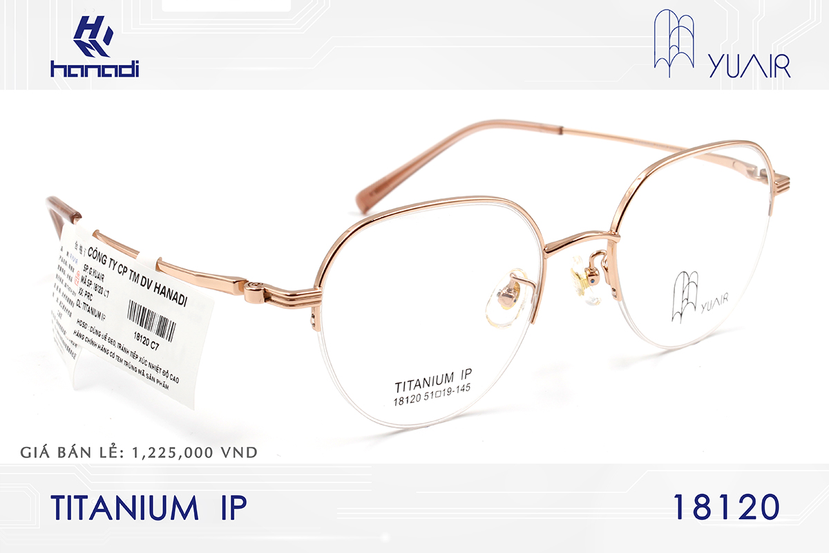 GỌNG TITANIUM YUAIR 18120