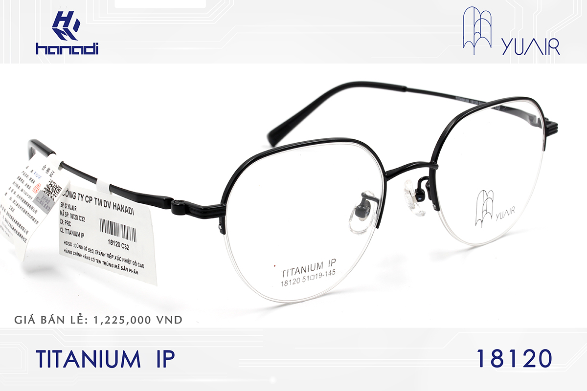 GỌNG TITANIUM YUAIR 18120
