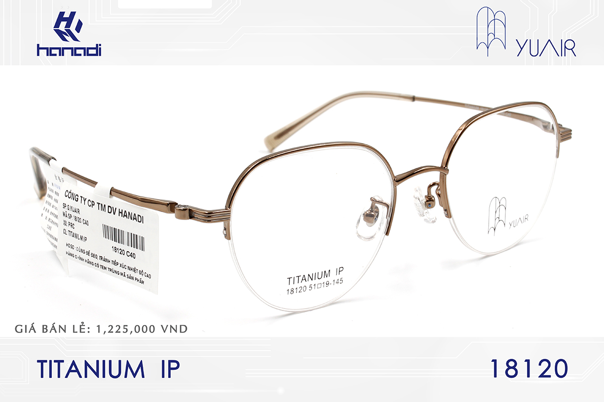 GỌNG TITANIUM YUAIR 18120