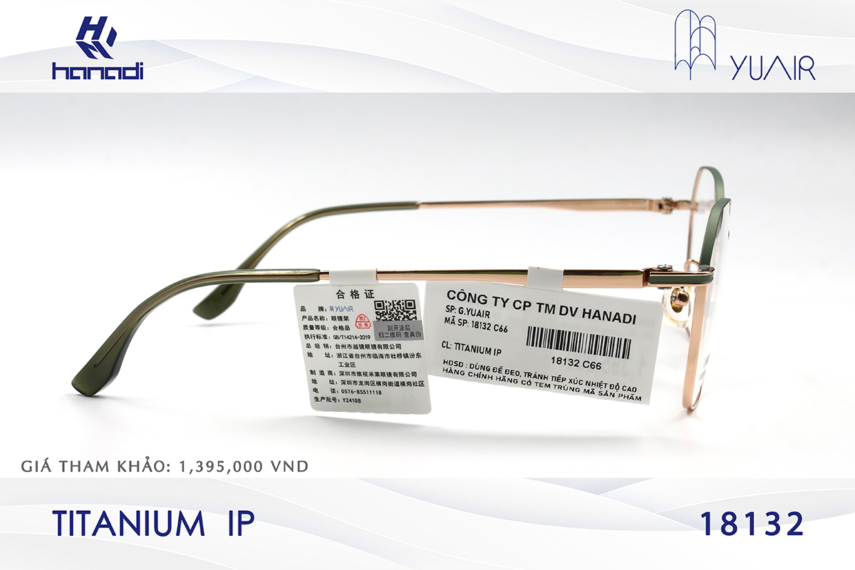GỌNG TITANIUM YUAIR 18132