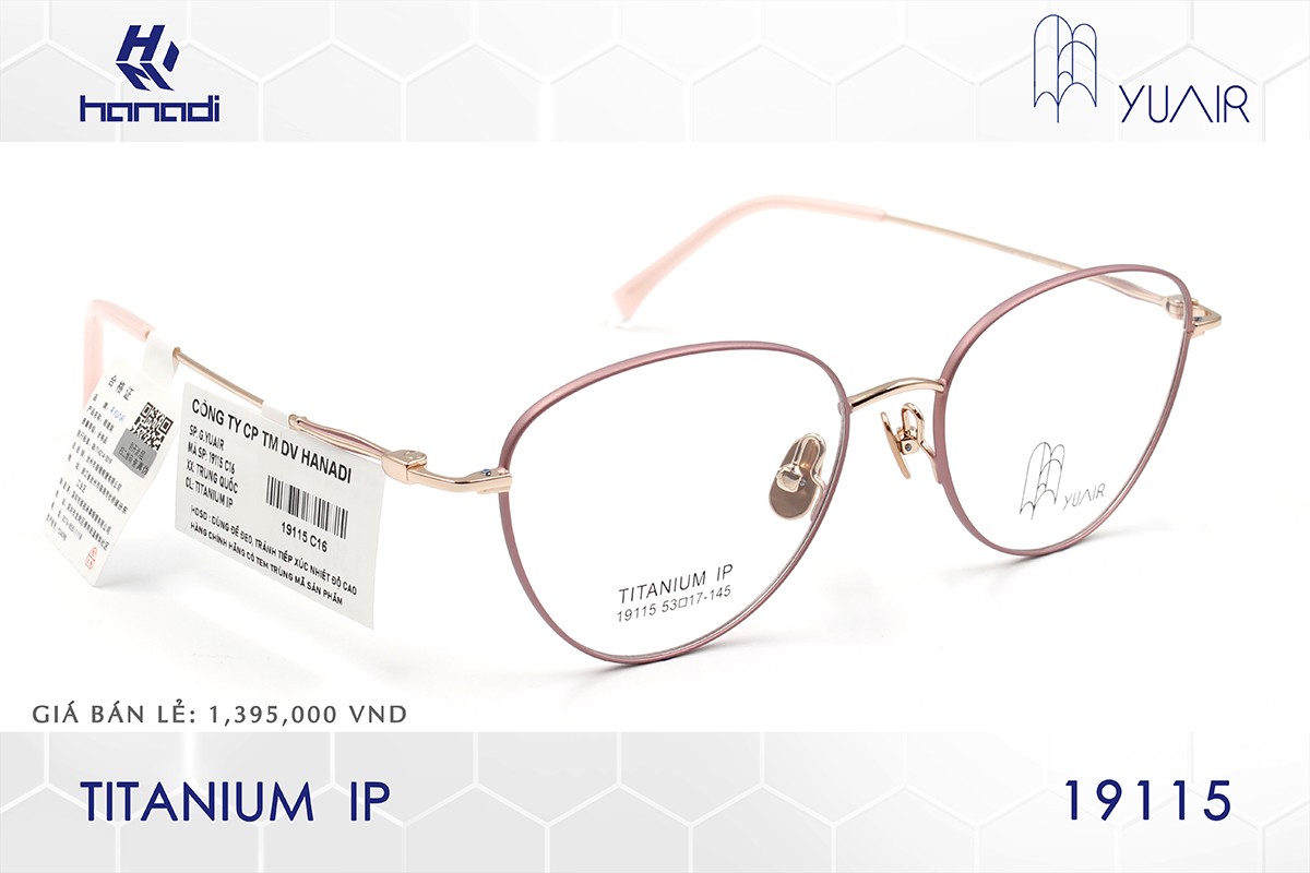 GỌNG TITANIUM YUAIR 19115