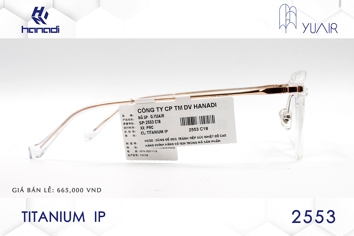 GỌNG TITANIUM YUAIR 2553