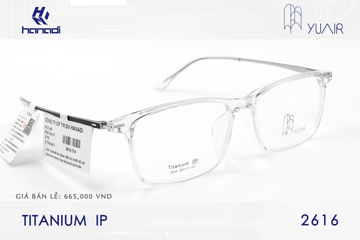 GỌNG TITANIUM YUAIR 2616