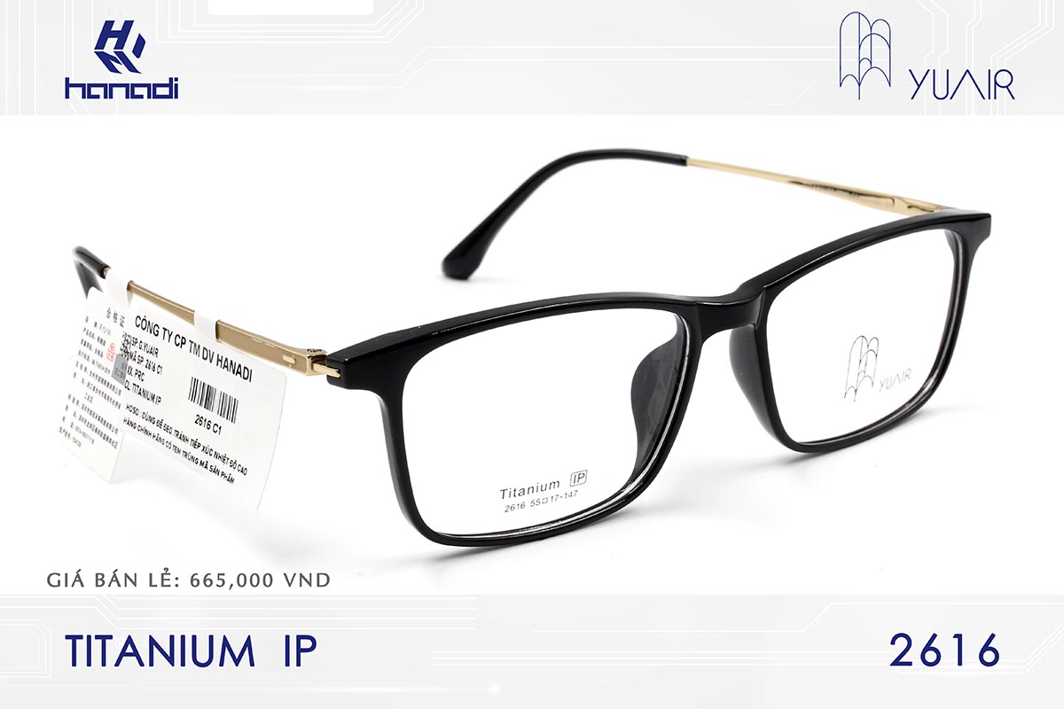 GỌNG TITANIUM YUAIR 2616