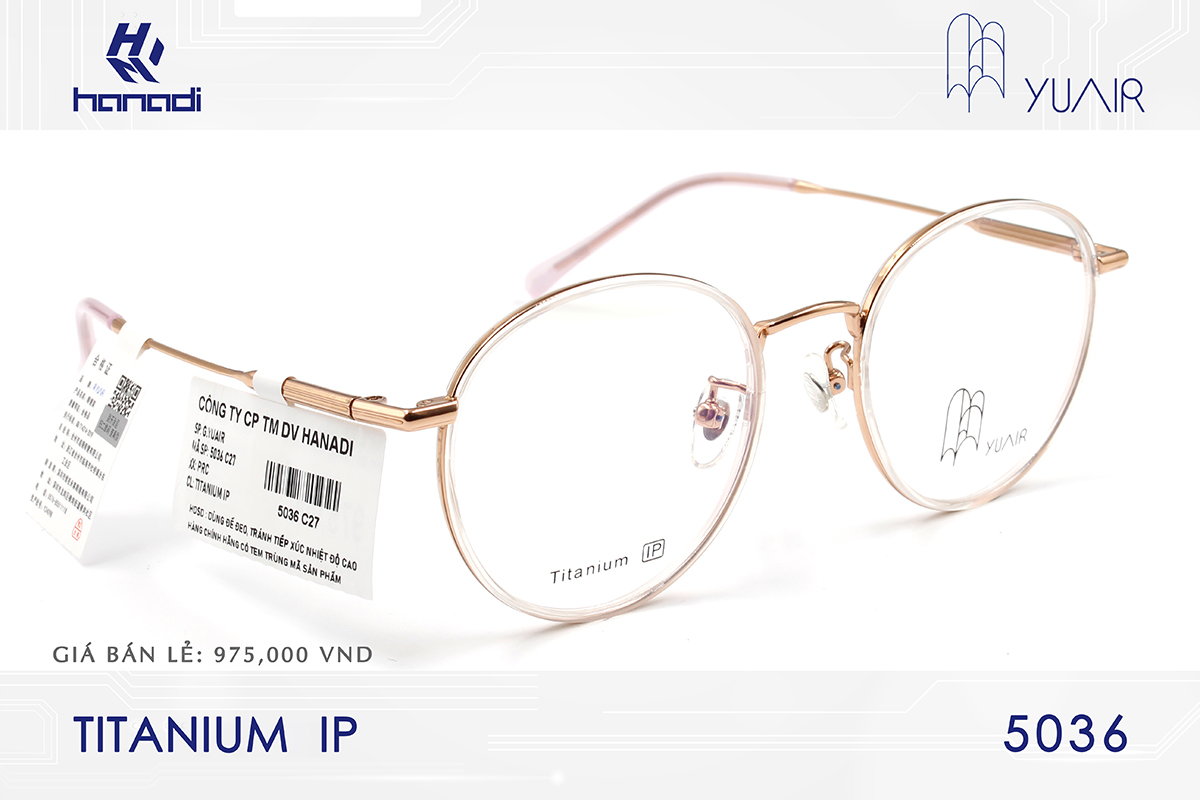 GỌNG TITANIUM YUAIR 5036