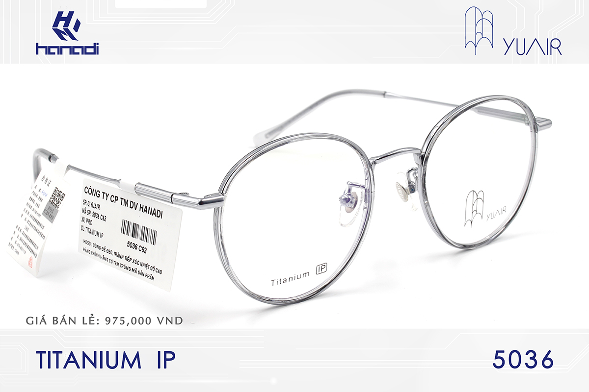 GỌNG TITANIUM YUAIR 5036