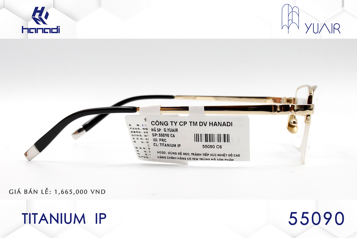 GỌNG TITANIUM YUAIR 55090