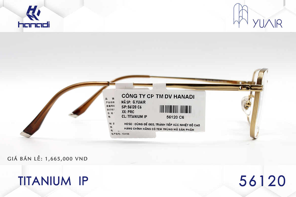 GỌNG TITANIUM YUAIR 56120