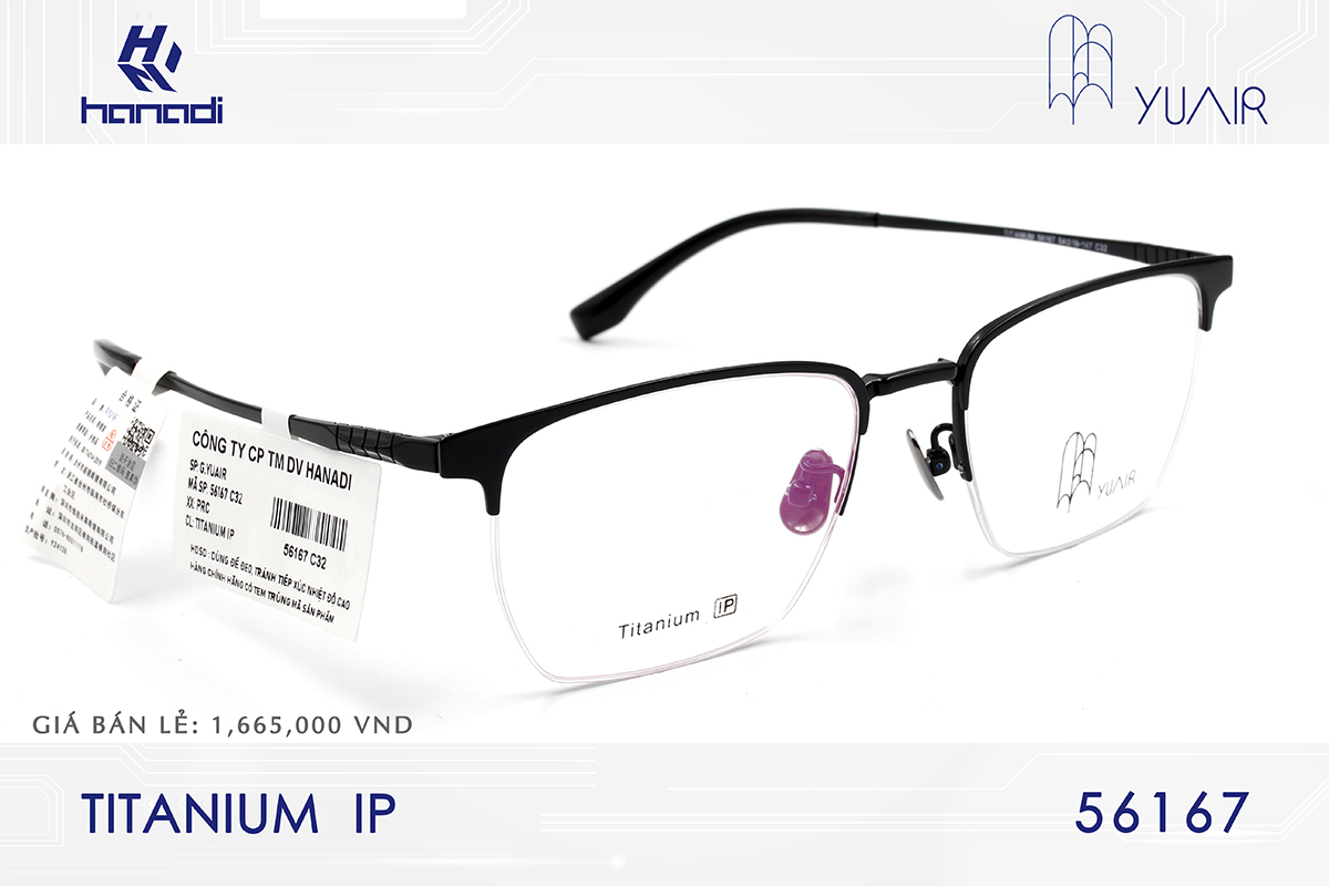 GỌNG TITANIUM YUAIR 56167
