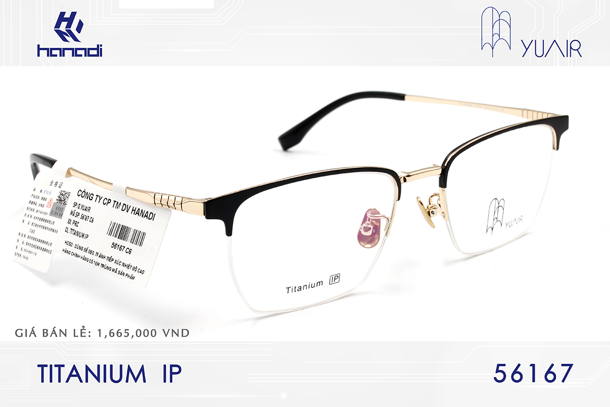 GỌNG TITANIUM YUAIR 56167