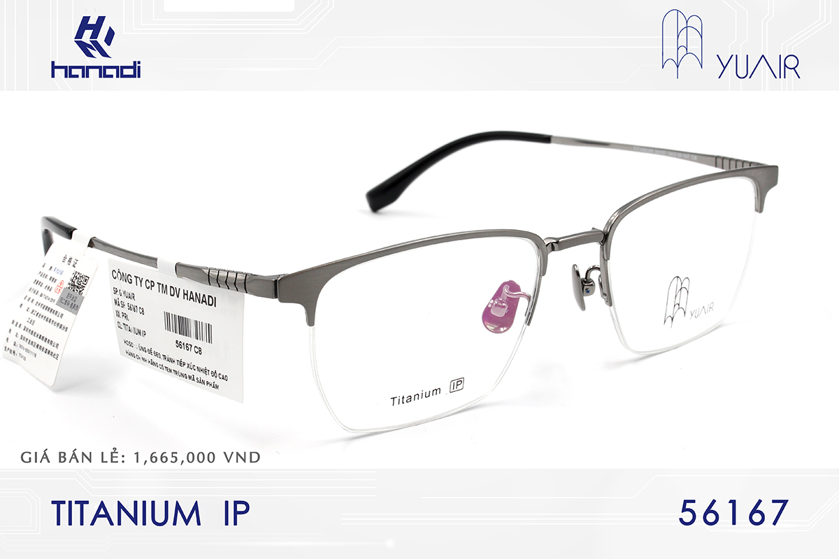 GỌNG TITANIUM YUAIR 56167