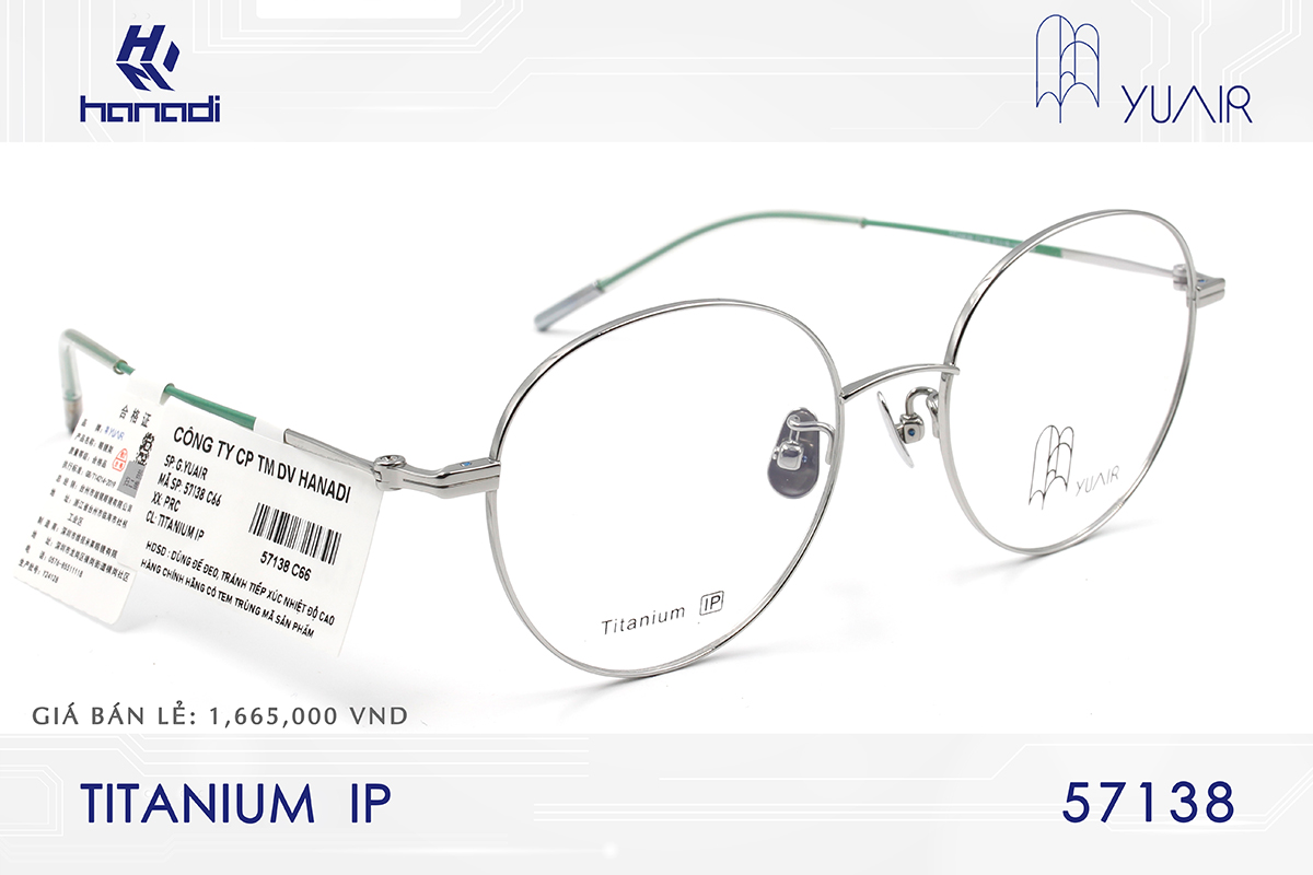 GỌNG TITANIUM YUAIR 57138