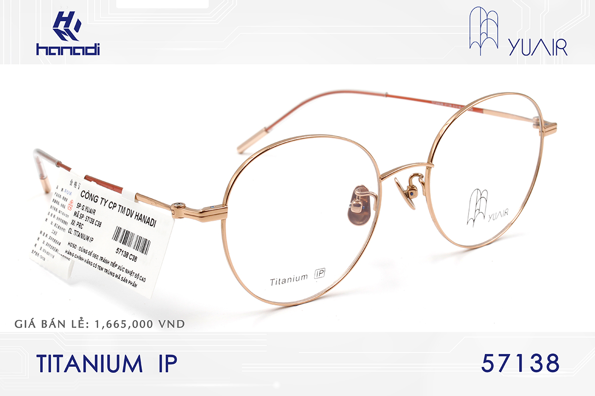 GỌNG TITANIUM YUAIR 57138