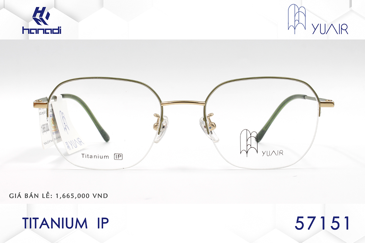 GỌNG TITANIUM YUAIR 57151