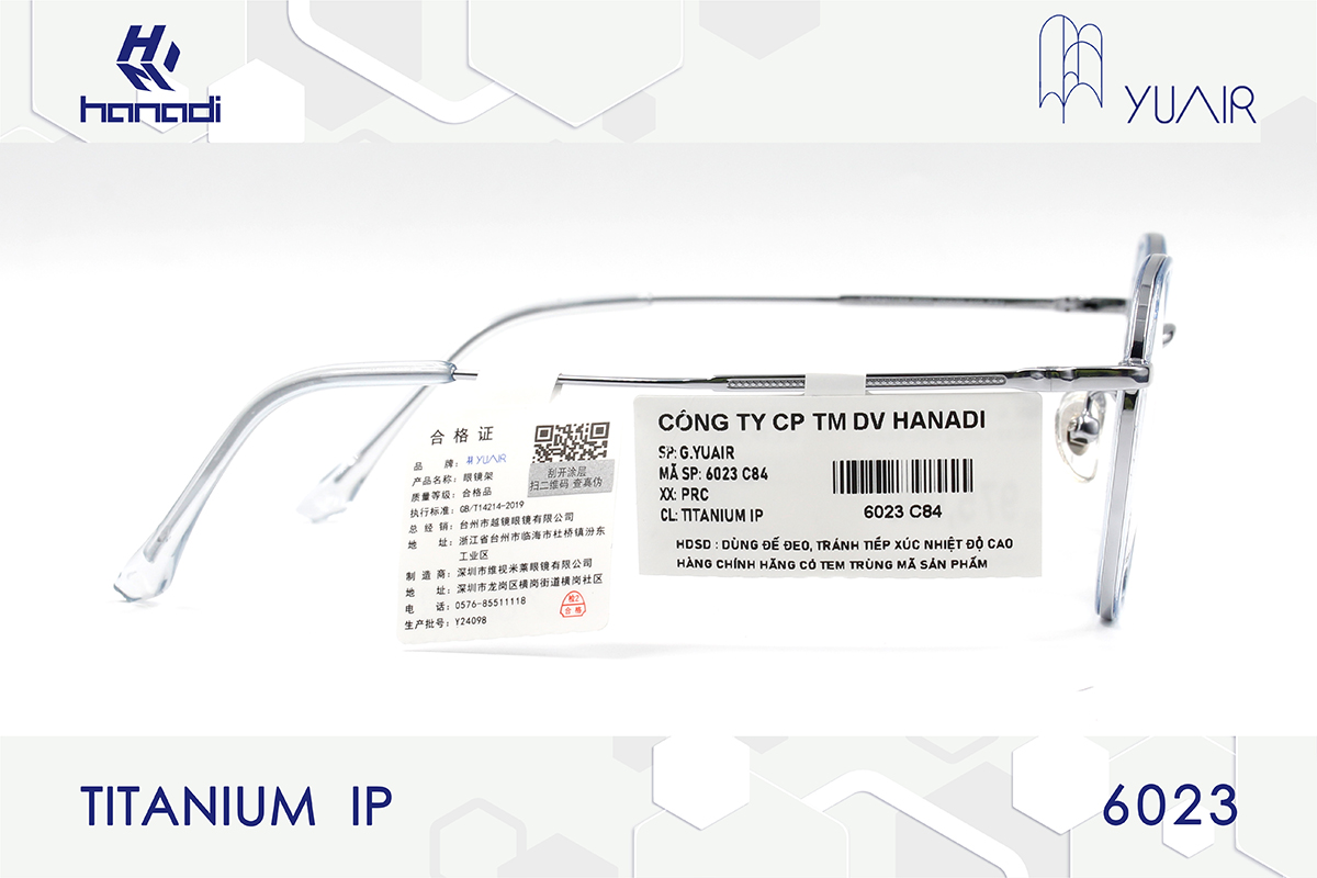 GỌNG TITANIUM YUAIR 6023