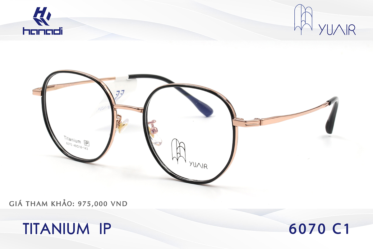 GỌNG TITANIUM YUAIR 6070