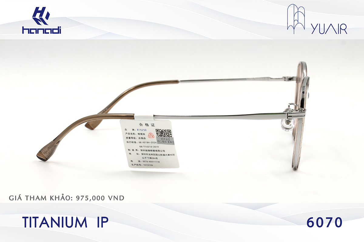 GỌNG TITANIUM YUAIR 6070