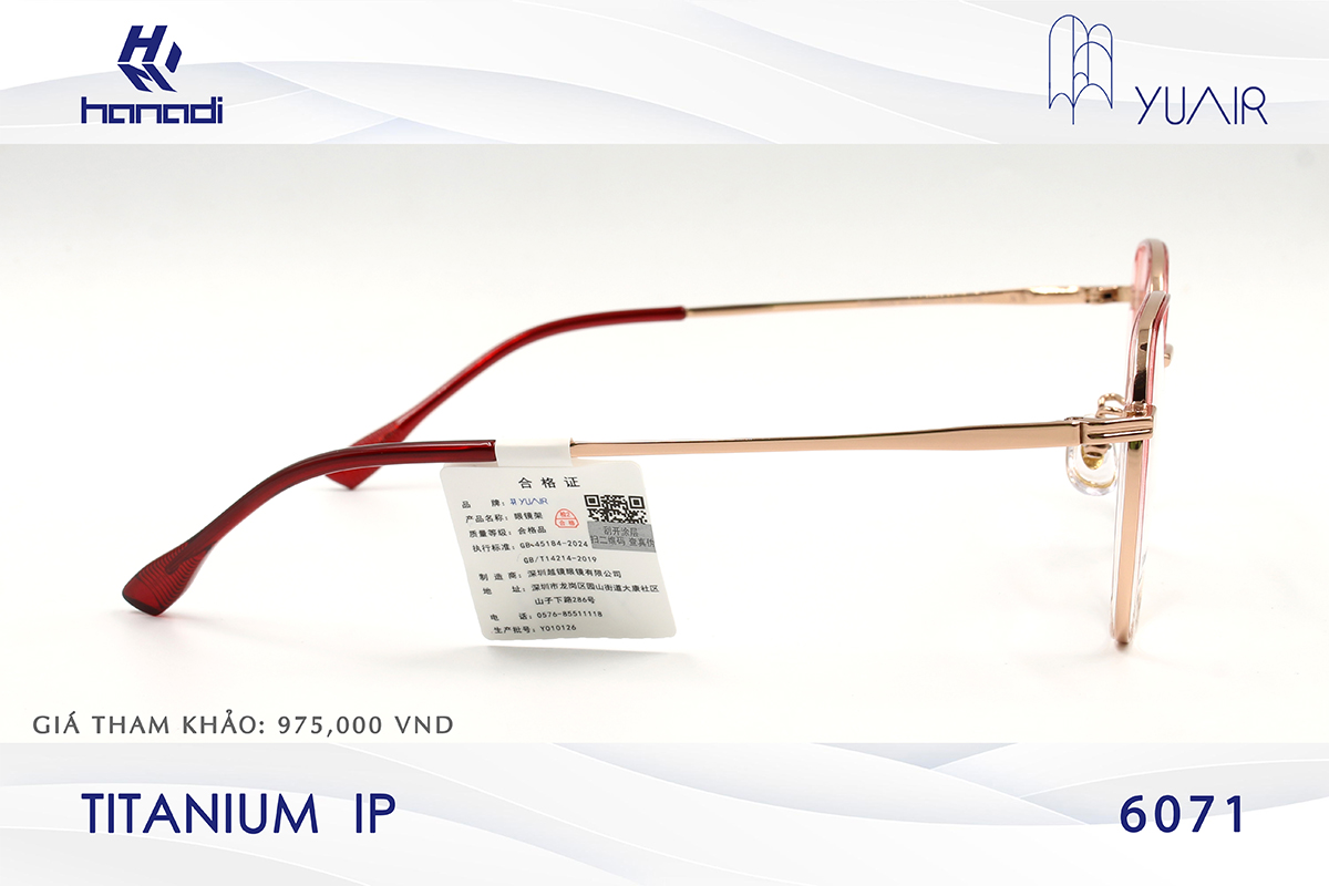 GỌNG TITANIUM YUAIR 6071