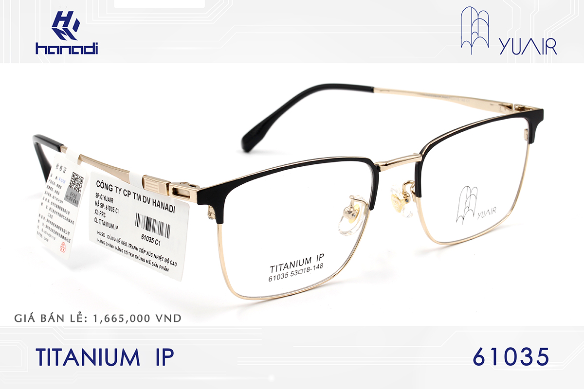 GỌNG TITANIUM YUAIR 61035