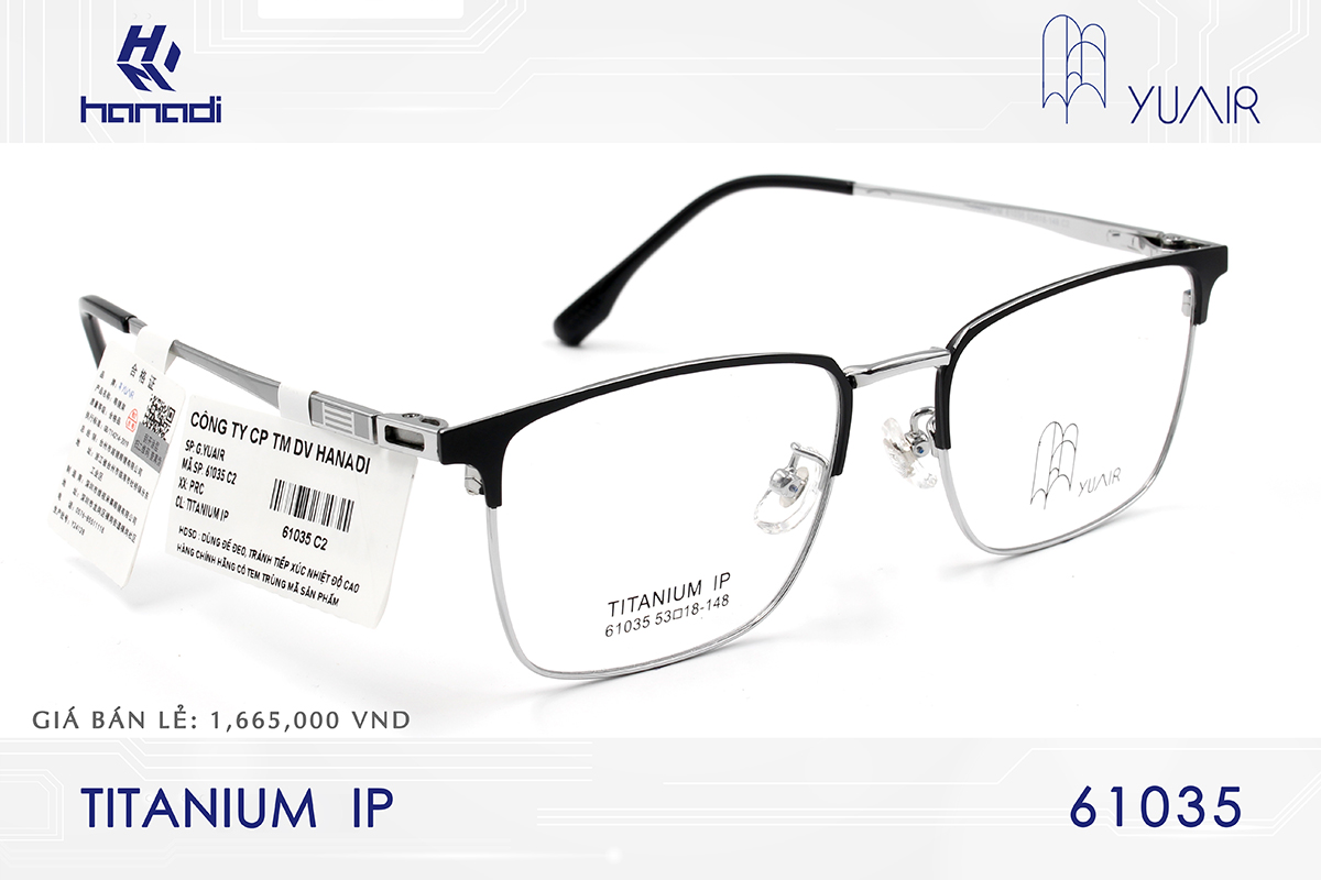 GỌNG TITANIUM YUAIR 61035