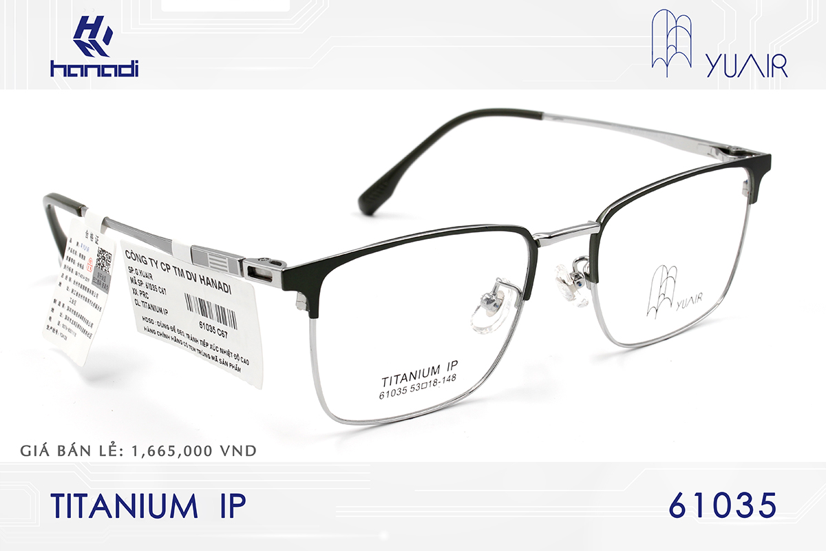 GỌNG TITANIUM YUAIR 61035