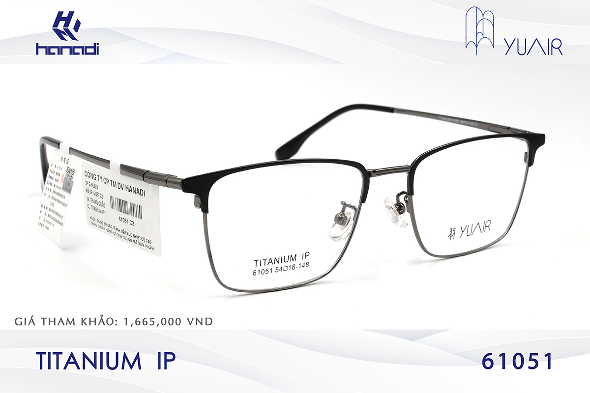 GỌNG TITANIUM YUAIR 61051