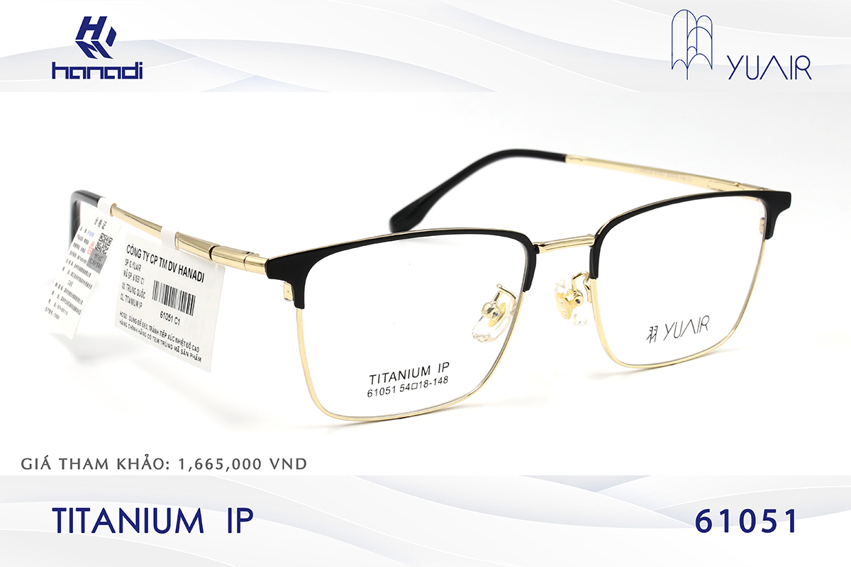 GỌNG TITANIUM YUAIR 61051