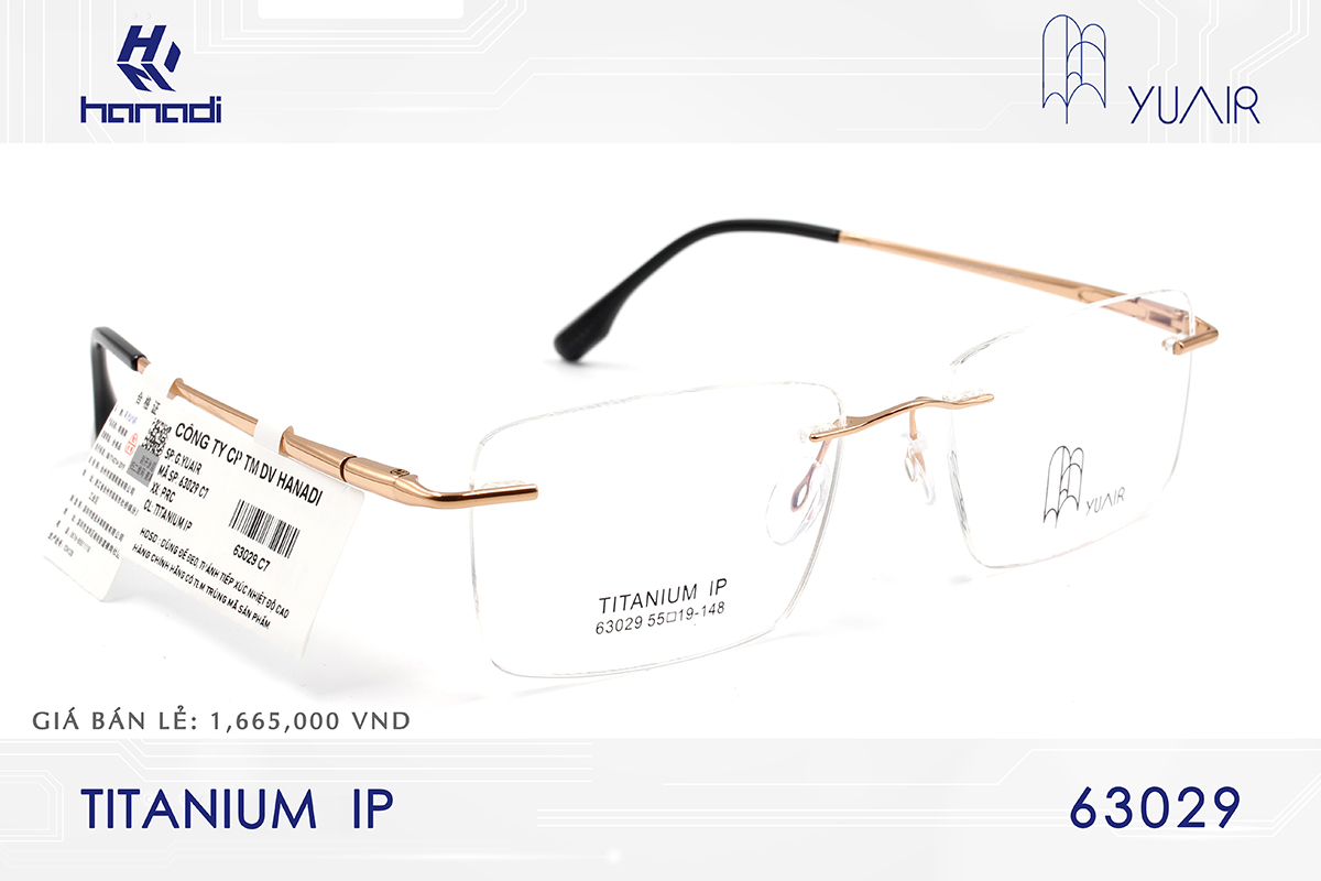 GỌNG TITANIUM YUAIR 63029