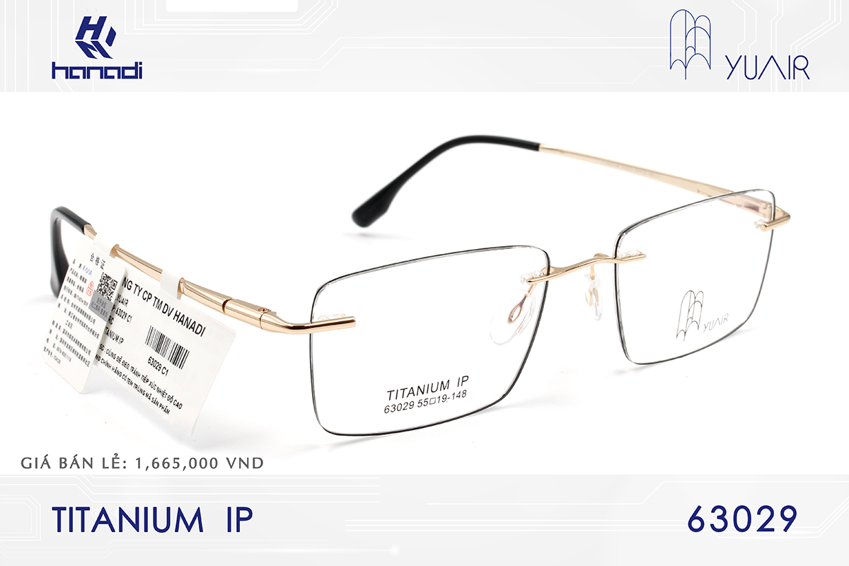 GỌNG TITANIUM YUAIR 63029