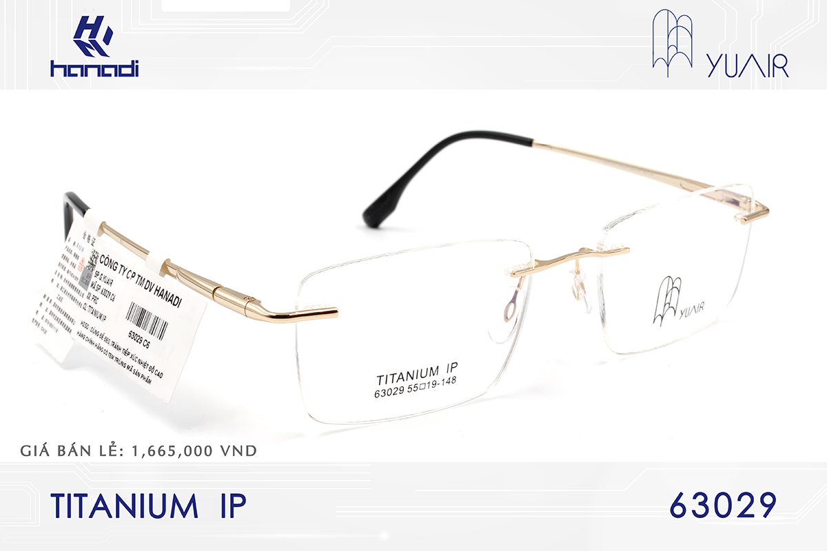 GỌNG TITANIUM YUAIR 63029