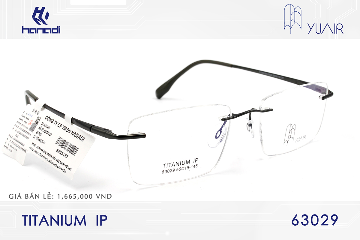 GỌNG TITANIUM YUAIR 63029