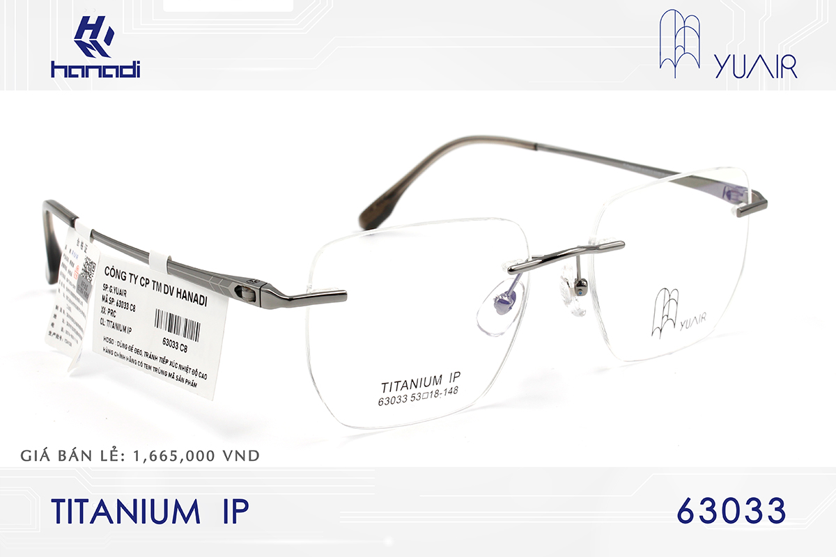 GỌNG TITANIUM YUAIR 63033
