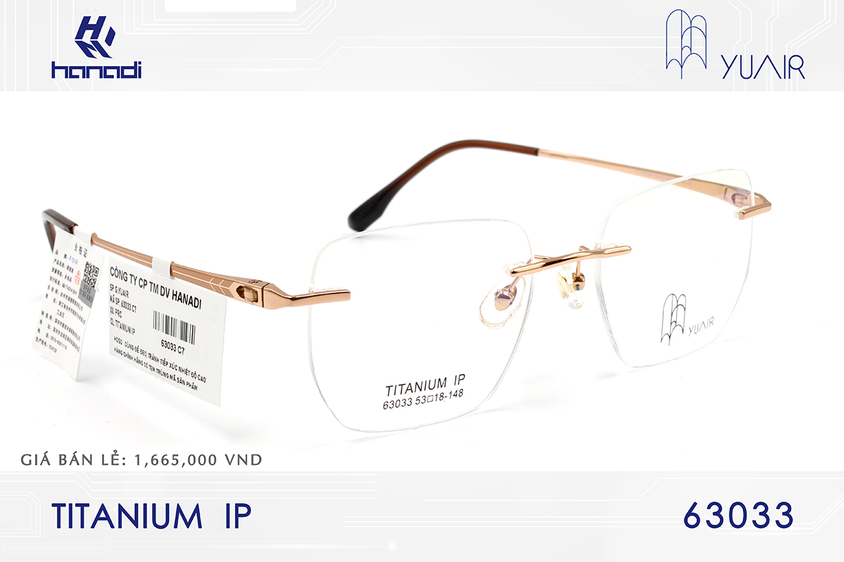 GỌNG TITANIUM YUAIR 63033