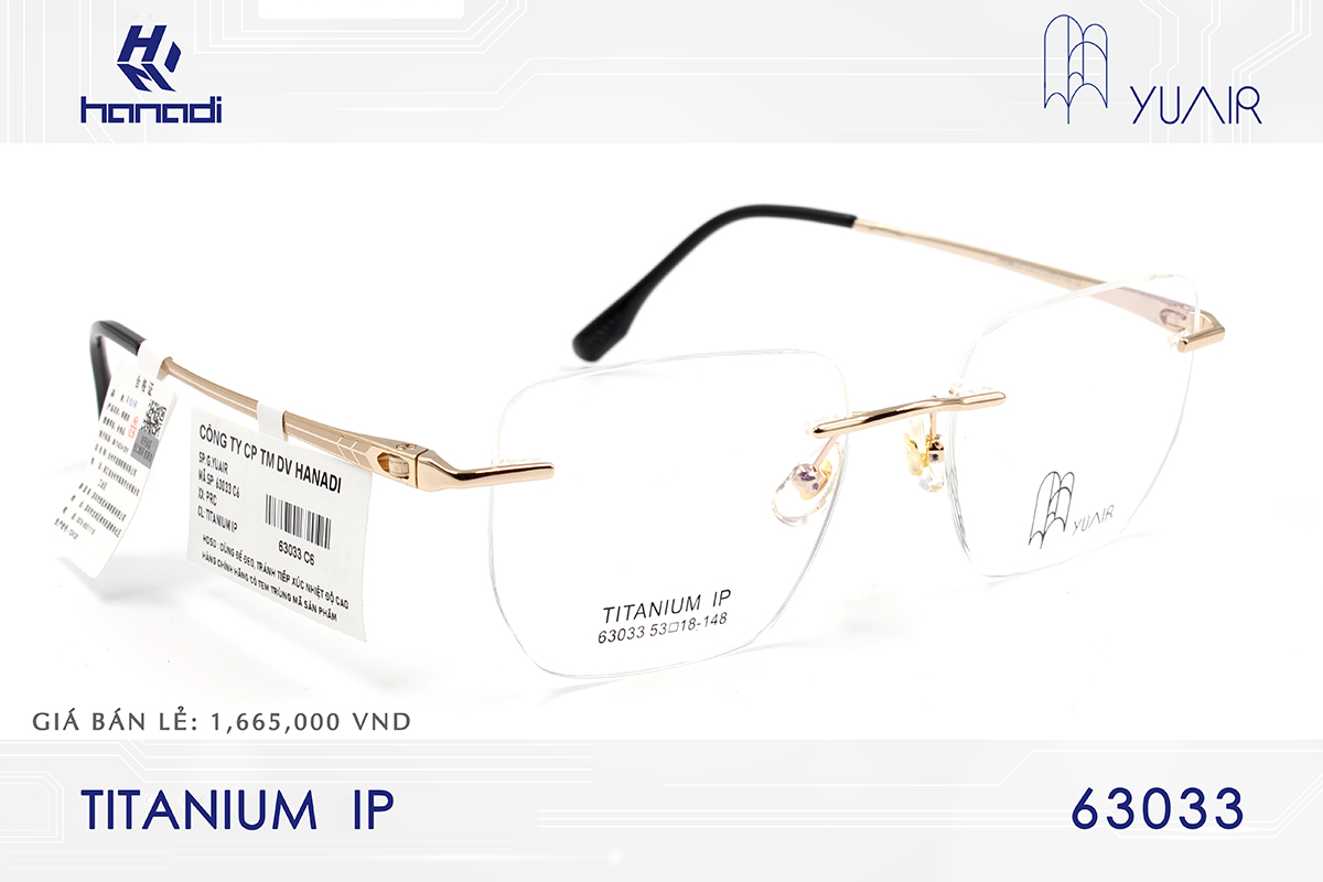 GỌNG TITANIUM YUAIR 63033