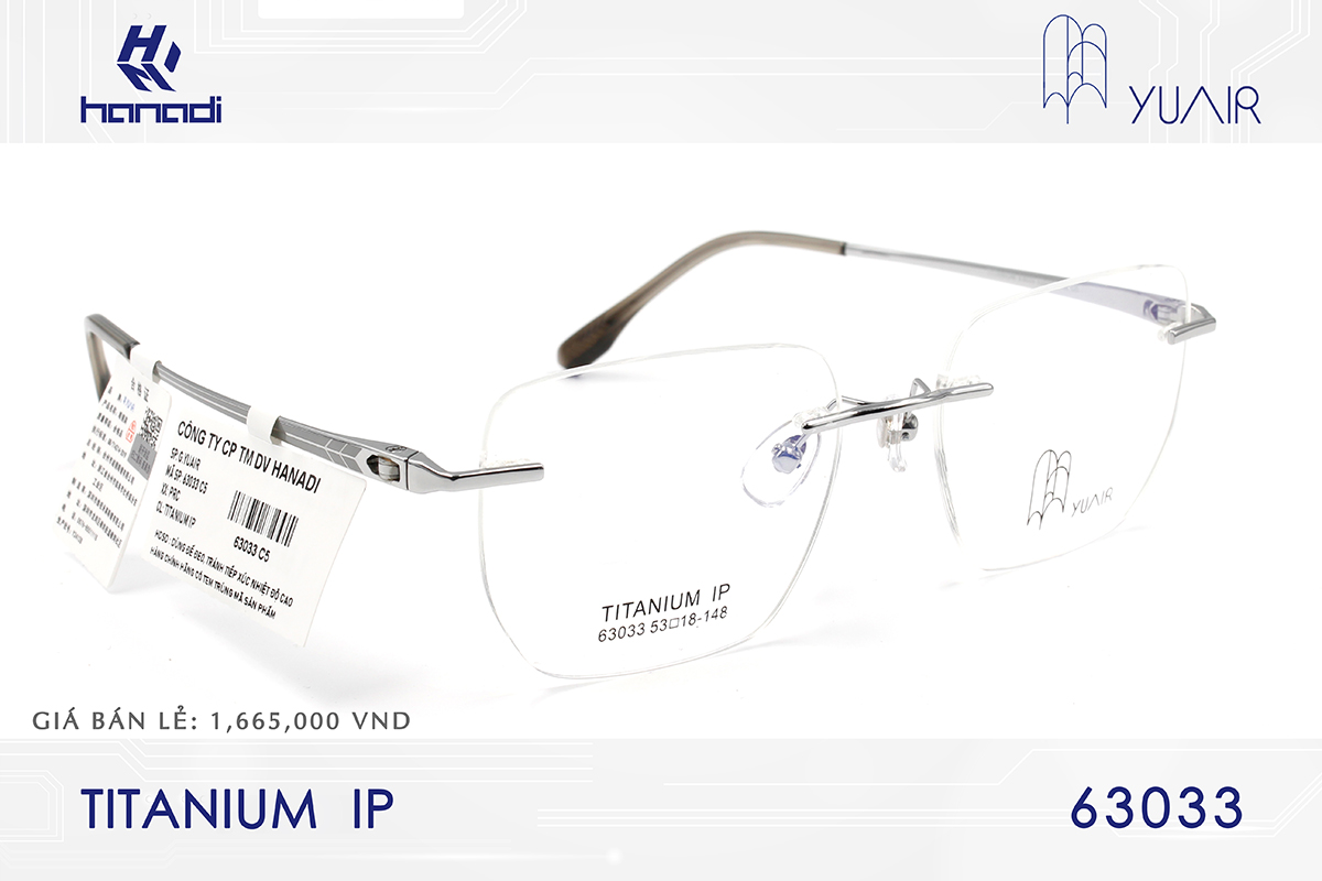 GỌNG TITANIUM YUAIR 63033