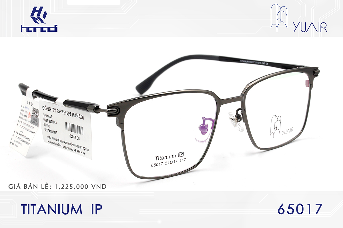 GỌNG TITANIUM YUAIR 65017