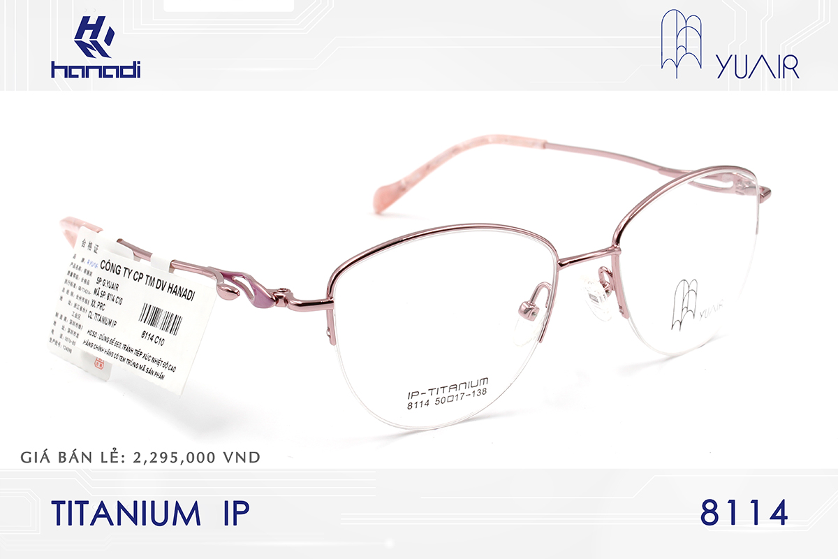 GỌNG TITANIUM YUAIR 8114