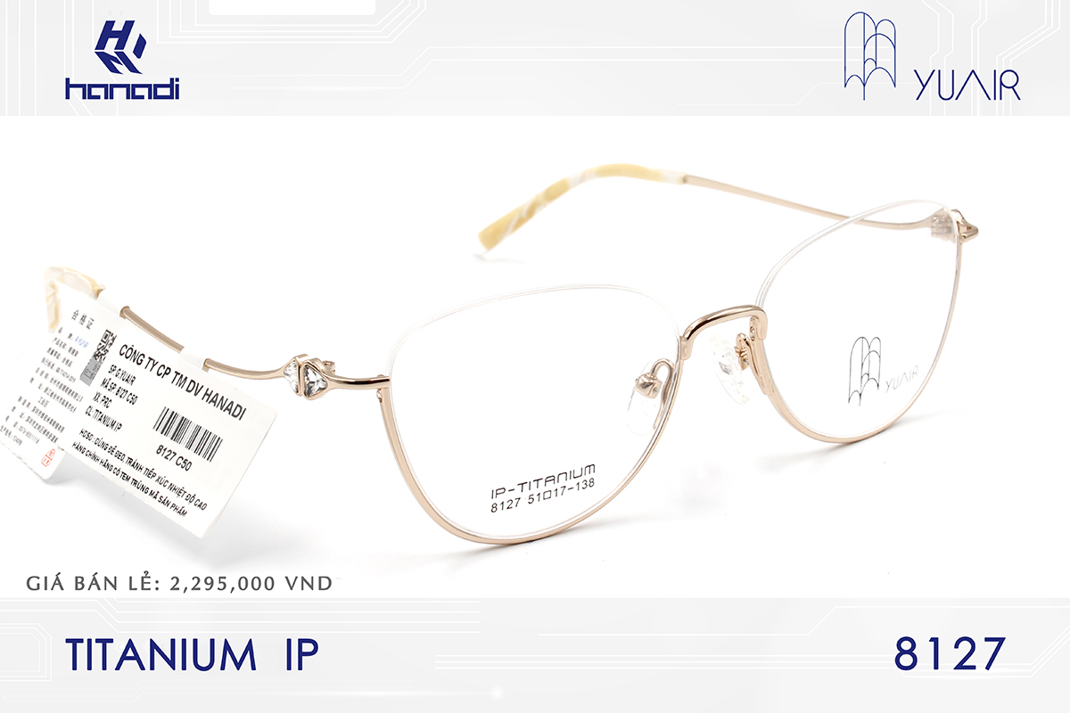 GỌNG TITANIUM YUAIR 8127