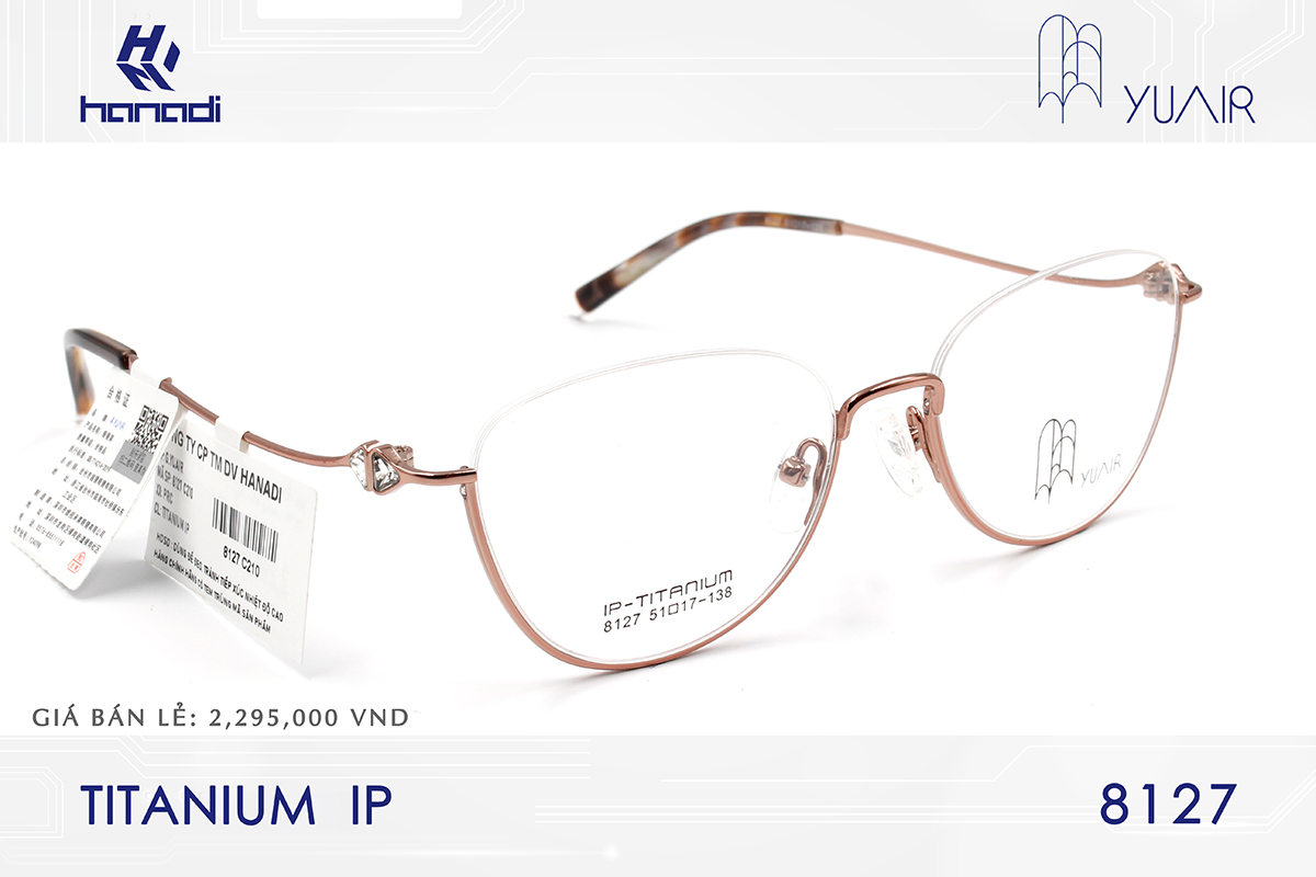 GỌNG TITANIUM YUAIR 8127
