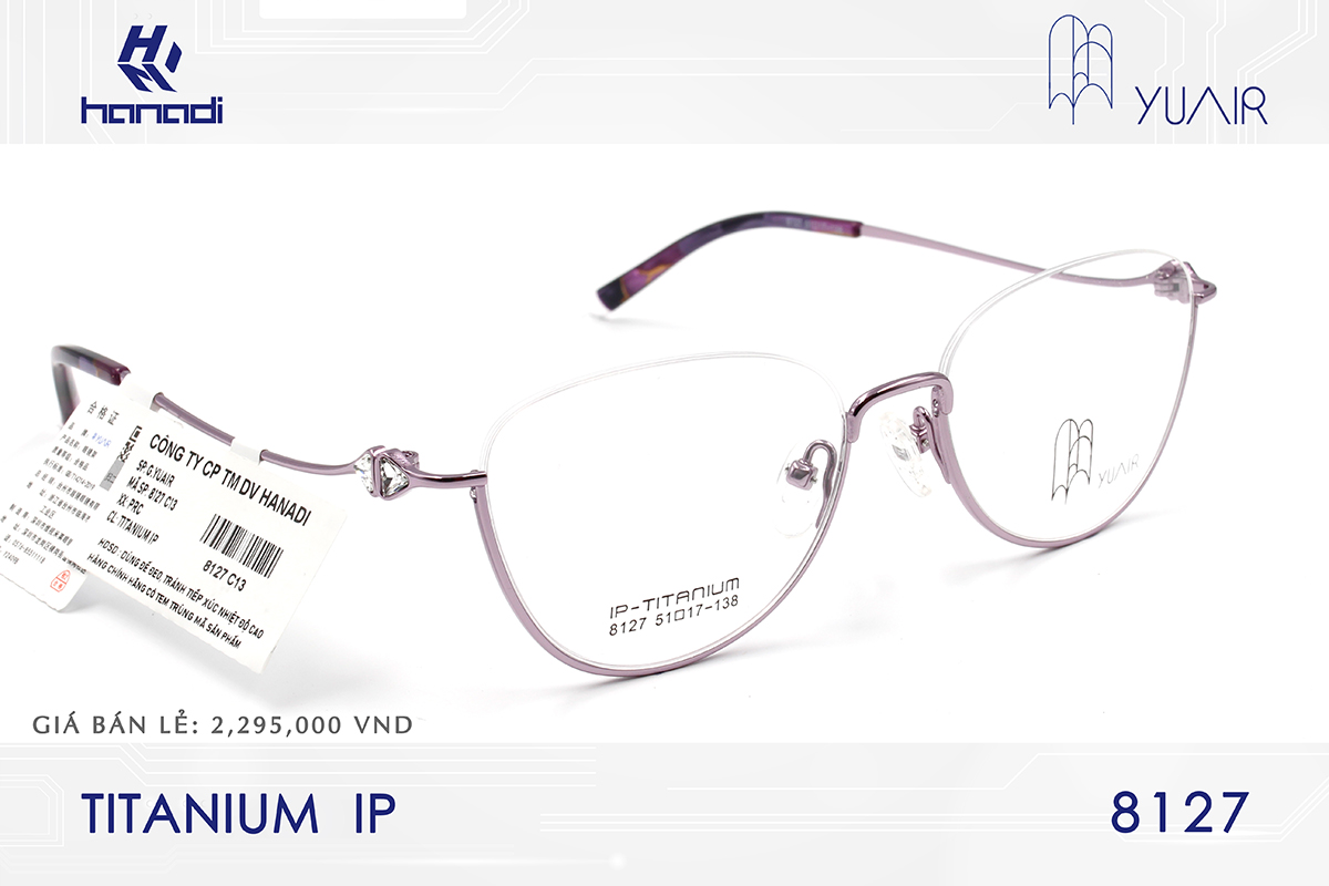 GỌNG TITANIUM YUAIR 8127